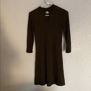 Army green dress